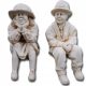  Gartenfiguren aus Beton, Großvater, Großmutter, Dekoration
