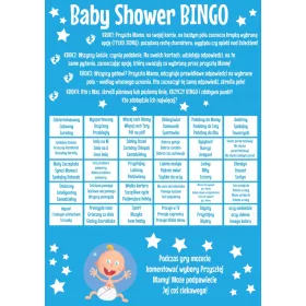  Lustiges Babyparty-BINGO-Spiel