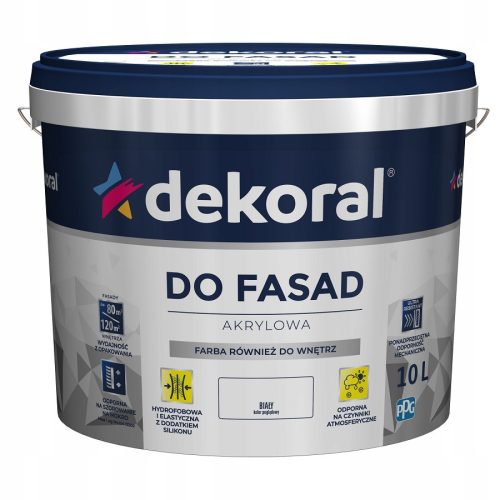Dekoral Acryl-Wandfarbe 10 l Mattweiß