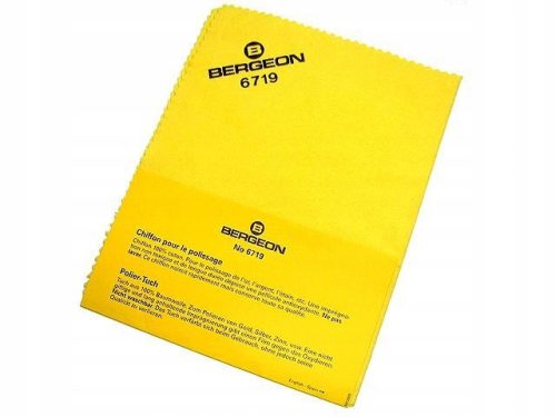  Poliertuch Stahl Gold Silber | BERGEON