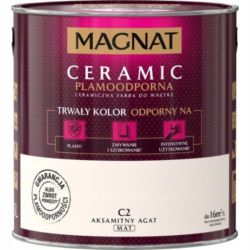 Magnat Keramik-Wandfarbe 5 l C2 Velvet Achat matt