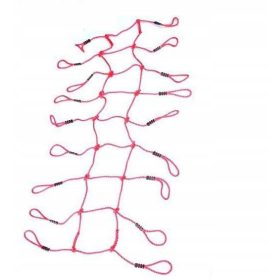  Allforbaby 3056 Kletternetz, rot, 200x75 cm