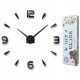  Kontext Wanduhr schwarz 120cm