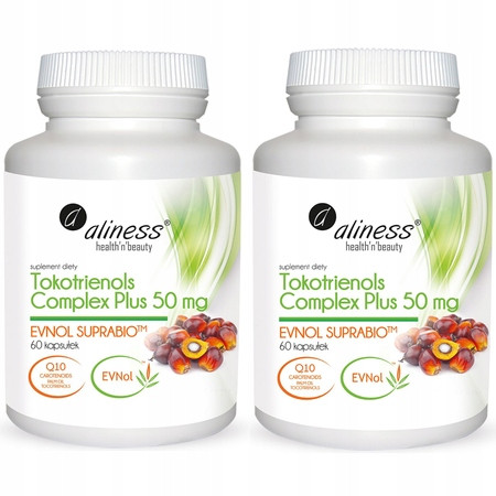 EVNOL SUPRABIO Tokotrienol-Komplex PLUS 50 mg - Hochwirksame Vitamin E Kapseln