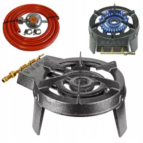 KIT 3Z BRENNER 10kW Profi Seller SCHLAUCHREDUZIERKLEMME