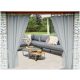  Gartenvorhänge für Pavillon RZEPY 155x210, grau