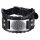  Steelova BK1072B Herrenarmband, 26,5 cm, Schwarz