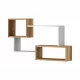  Regal aus laminierter Platte Mks Meble 87 x 18 cm Wotan-Eiche