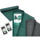  Schattennetz-Zaunabdeckung, 90 % dick, 1,5 x 25 m