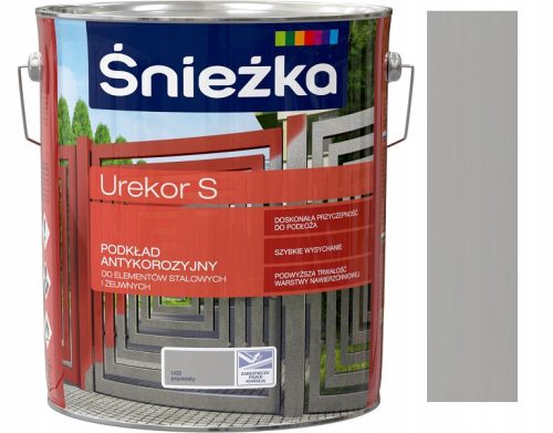Śnieżka Urekor S Korrosionsschutzfarbe, Asche 10l