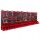  Botle Werkstattbrett 230x78 cm schwarz und rot