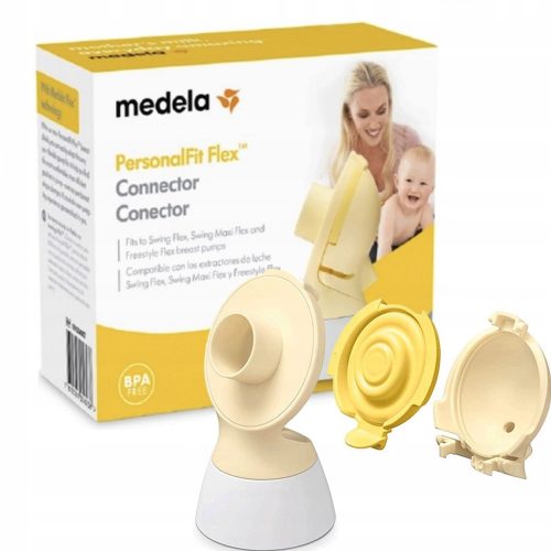  Medela-Anschluss für PersonalFit Flex Milchpumpe, 2 Stück 101034008