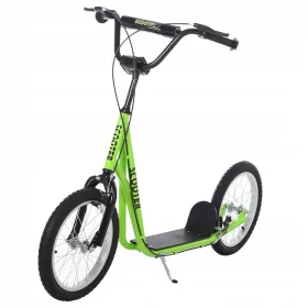  Zweirädriger Roller Homcom 371-021YG Grün