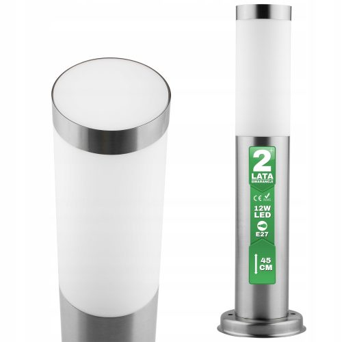  Runder Lichtmast GTV E27 45 cm silber