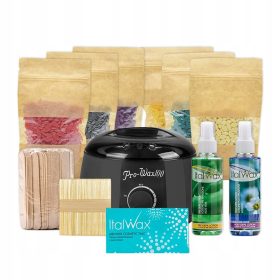  Starterset 10x ItalWax Haarentfernung, Hartwachs
