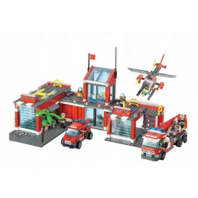  Ziegel FIRE STATION Feuerwehr 774 Stk