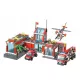  Ziegel FIRE STATION Feuerwehr 774 Stk