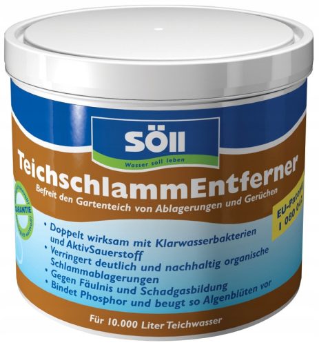  SOLL TeichschlammEntferner 500 g Entfernt Bodenablagerungen