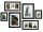 Bilderrahmen Manufaktura Ram Multifotorahmen 83 x 133 cm