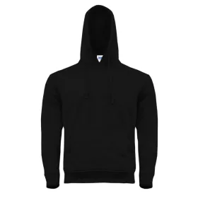 JHK Herren-Sweatshirt mit Kapuze, Schwarz, Größe L
