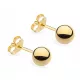  Marko Ohrringe K804-585-6 Gold pr. 585 6mm