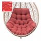  Hobbygarden Kissen 120 x 100 x 8 rot