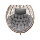  Hobbygarden Kissen 100 x 124 x 8 grau