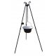  Dreibein-Grillset + Hängetopf 10 l