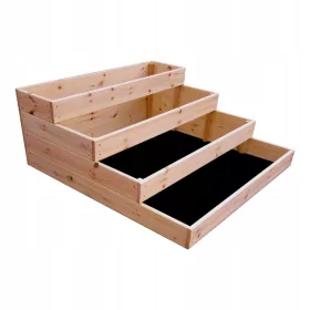  Blumentopf 120 cm x 120 x 40 cm, mehrfarbiges Holz