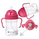  B.Box BB00502 Flasche mit Strohhalm, 240 ml, Himbeere