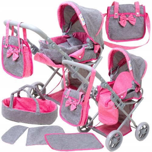  Puppenwagen-Set 3 in 1 Doris 9346