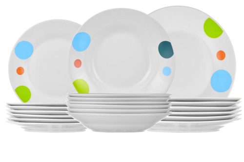 Abendessenservice Epewex preiswertes Tafelservice, 18-tlg.