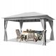  PROFINAMIOT Pavillon 4 Wände 4 x 3 x 2,7 m