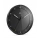 Uhr für zu Hause Braun Wanduhr weiß, schwarz 30,5 cm