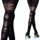 POINT-Strumpfhose mit Tupfenmuster, schwarz