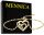  Mennica Bydgoska Herzarmband, 21 cm, Gold