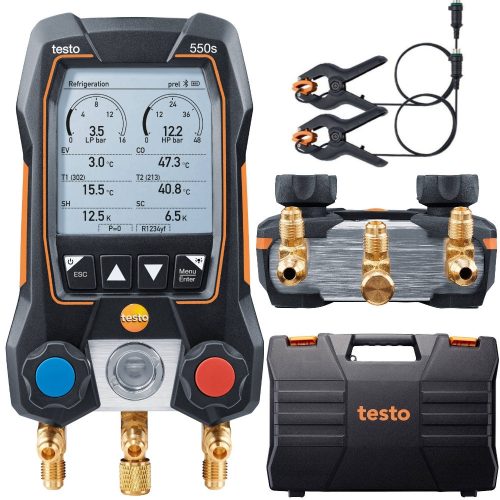 Elektronisches Ventilgehäuse TESTO 550s BASIC