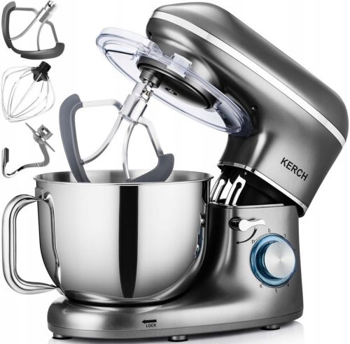  Kerch MyChef 2200 W Küchenmaschine Silber/Grau