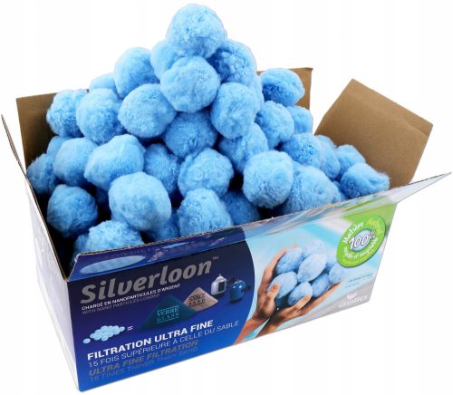 Poolpumpen und Filter Silverloon 700g Filterbälle mit Silberionen