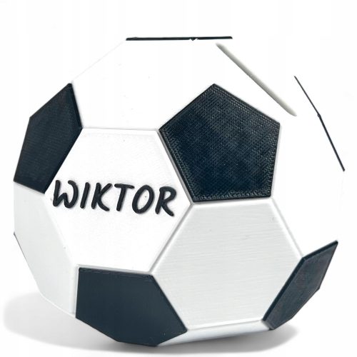  PIGGY BANK ECO Ball für ein Kindergeschenk NAME 3D