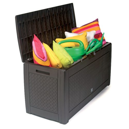 Gartenbox Kunststoff-Gartenbox, 310 l, braun