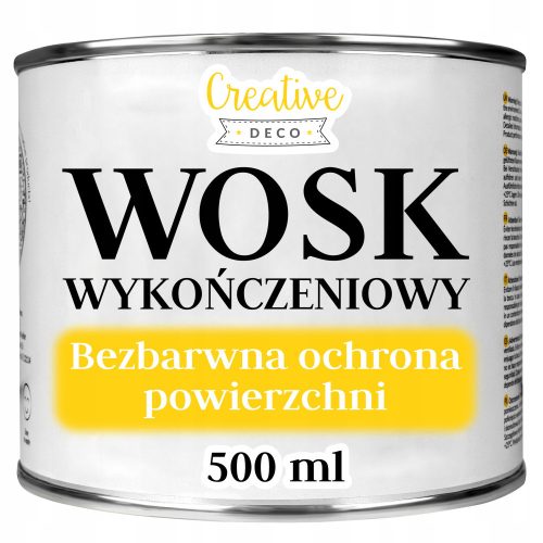  Farbloses Wachs für Holz von Creative Deco, 400 ml