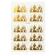  NAGELAUFKLEBER GOLDENE FLAMME 3287-1
