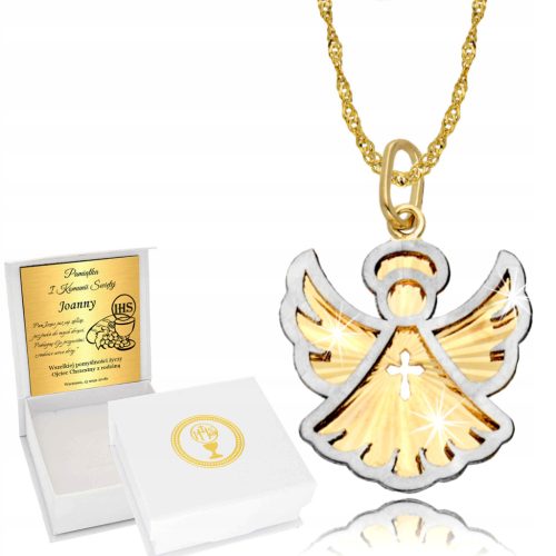  Kette mit einem goldenen Euforia-Engel