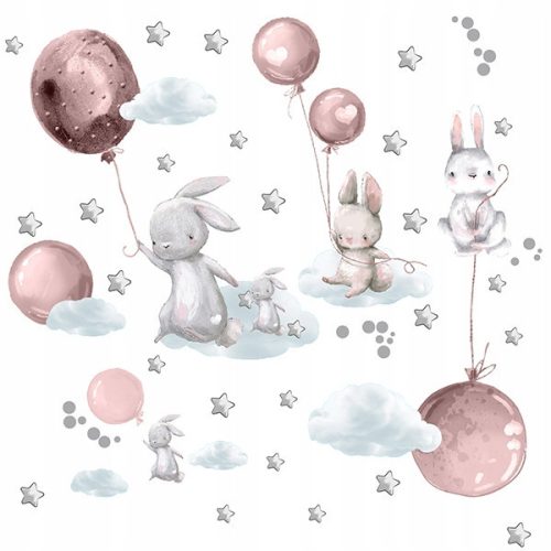  Wandaufkleber für Kinder - Wandballons
