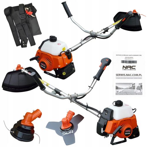  NAC Benzin-Freischneider 175 cm 7,6 kg 2300 W 3,2 PS