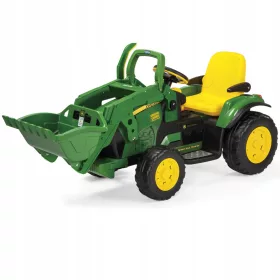  PEG PEREGO JOHN DEERE LOADER Traktor BAGGER 12V