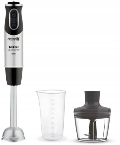  Tefal QuickChef 2in1 Stabmixer HB659838 1000 W schwarz