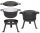 JAGDKÄTZCHEN 5 L EMAILLIERT LAGERFEUER Topf Bratpfanne Grill Emailliert