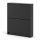  Tvilum Schuhschrank 70 x 85 x 17 cm schwarz